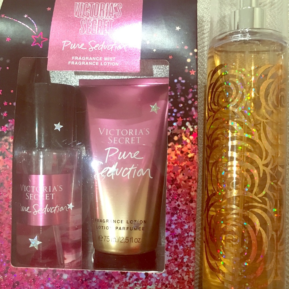 Body spray and lotion